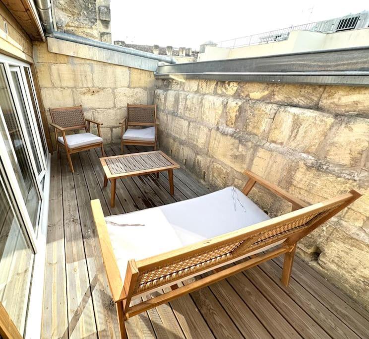 5- Hypercentre - 4Pers - Clim - Terrasse - Netflix Apartment Либорн Екстериор снимка